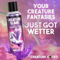 Lubricante a Base de Agua Creature Slime Púrpura 4 oz.