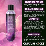 Creature Slime Water-Based Lubricant - 8 oz.