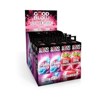 Good Blow Oral Gel Display Strawberry Cotton Candy