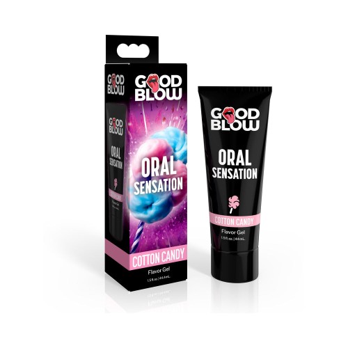 Good Blow Oral Gel Display Strawberry Cotton Candy