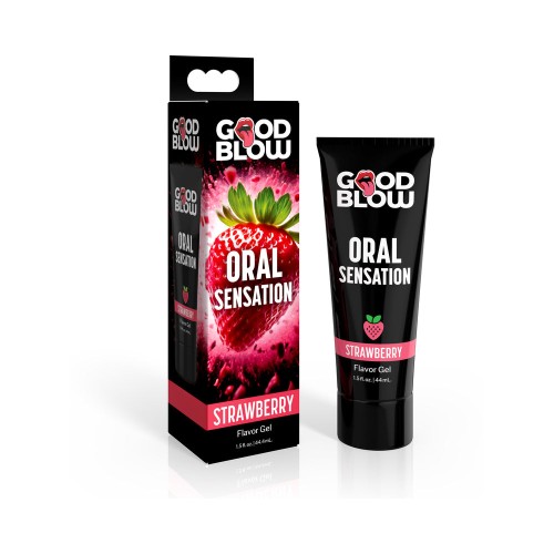 Good Blow Oral Gel Display Strawberry Cotton Candy