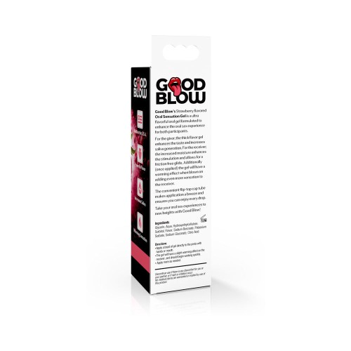 Good Blow Oral Gel Display Strawberry Cotton Candy