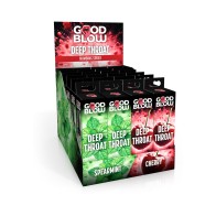 Good Blow Throat Numbing Spray Cinnamon Spearmint Display