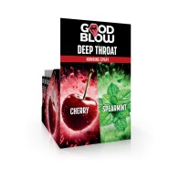 Good Blow Throat Numbing Spray Cinnamon Spearmint Display