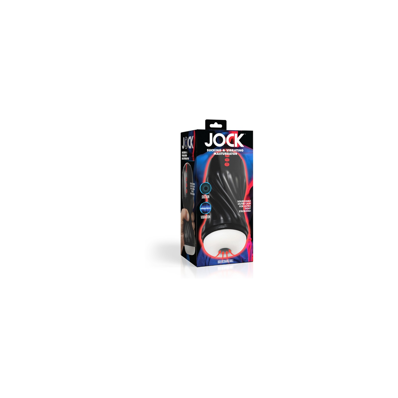 JOCK Sucking and Vibrating Masturbator - Ultimate Pleasure