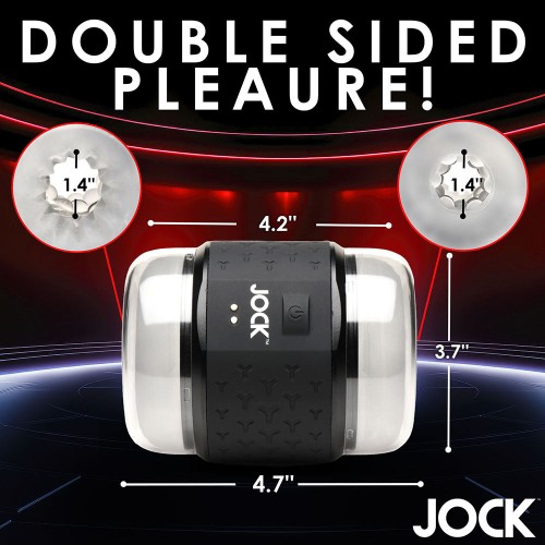 Adjustable Vibrating Double Stroker for Enhanced Pleasure