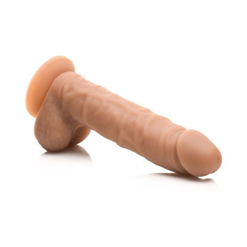 Dildo de Silicona Mediano Easy Riders con Bolas