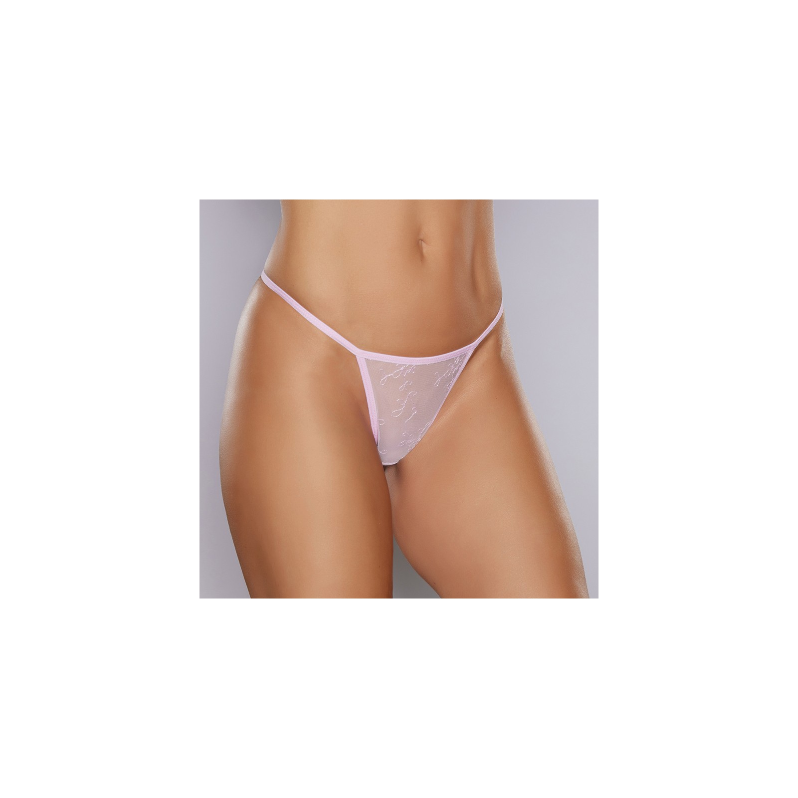 Allure Adore Cloud 69 Panty in Pink O/S