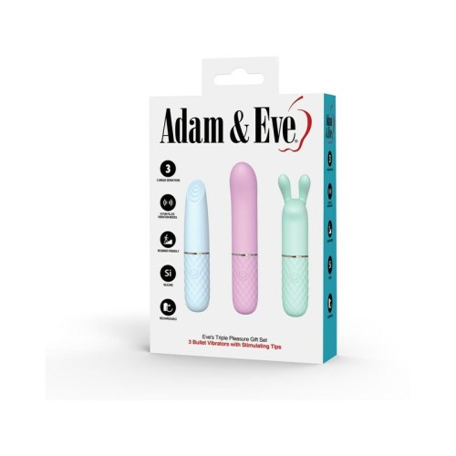 Set de Regalo Triple Placer de Eve - Adam & Eve