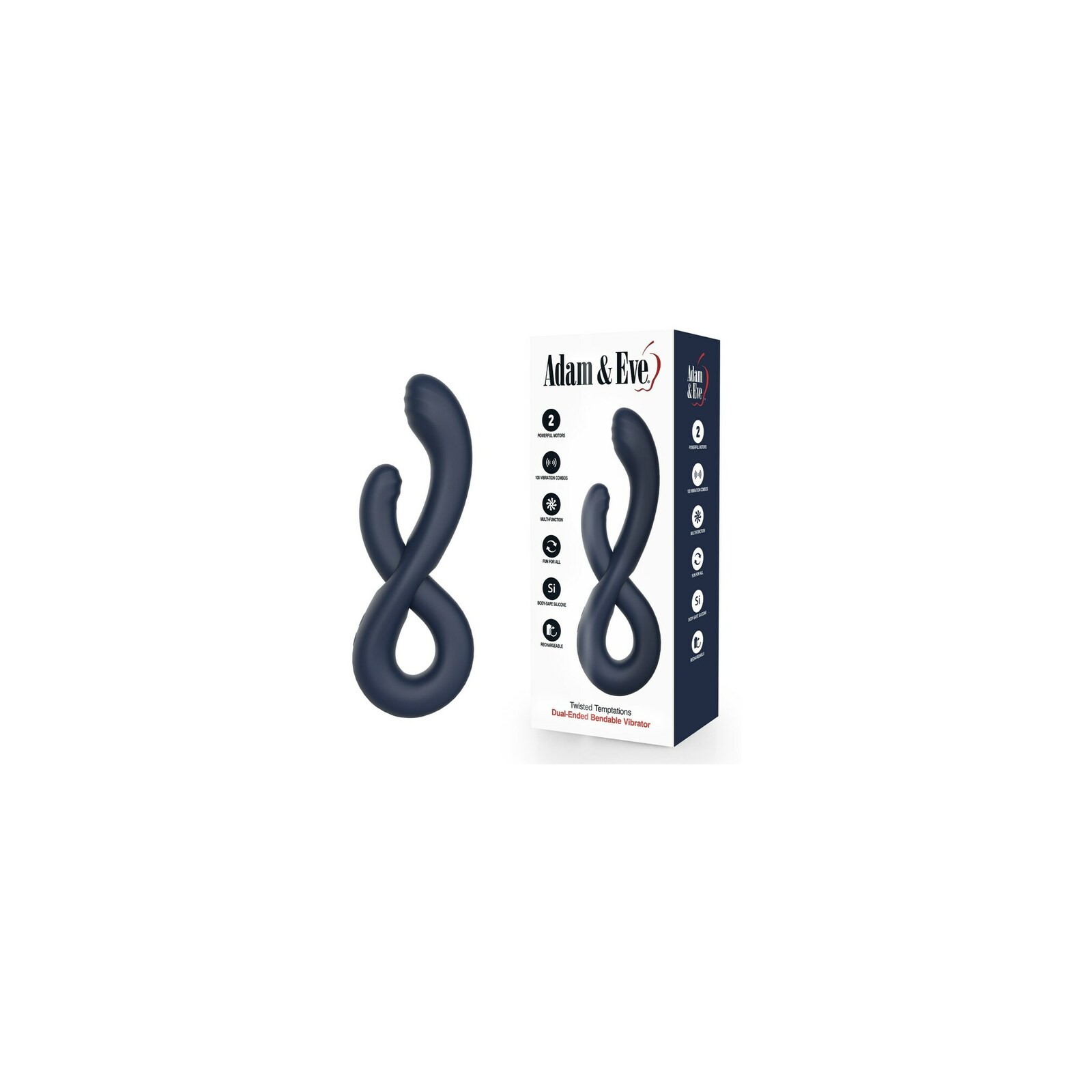 Adam & Eve Twisted Temptations Dual-Ended Vibrator