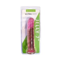 Me You Us Ultracock Pink Jelly Dong 7 in.