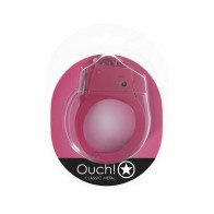 Ouch! Pink Classic Metal Handcuffs