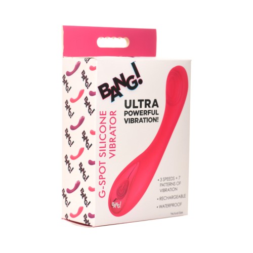 Vibrador de Silicona G-Spot BANG!