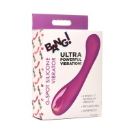 Vibrador BANG! Punto G Morado