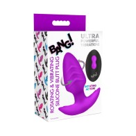 Tapón Anal BANG! con Rotación y Vibración para Placer Intenso