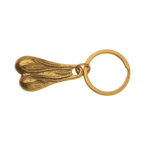 Big Ballers Brass Nuts Keychain for Funny Flair