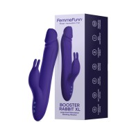 FemmeFunn Booster Rabbit XL Púrpura Oscuro