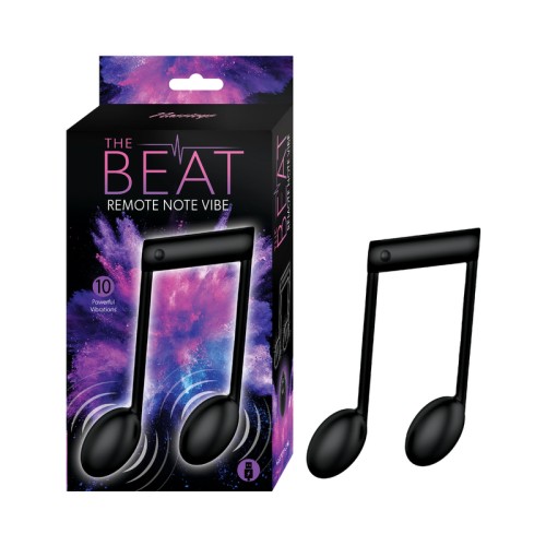 Vibrador The Beat Remote Note - Placer en Forma de Nota Musical