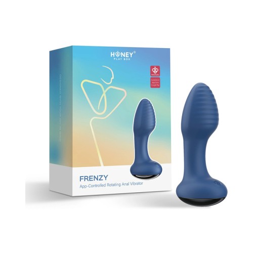 Honey Play Box Frenzy App-Controlled Rotating Butt Plug - Intense Sensations