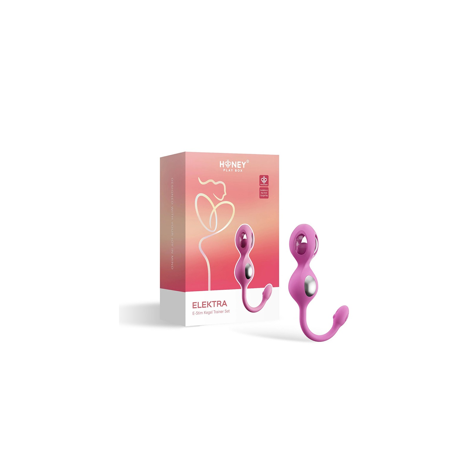 Honey Play Box Elektra Kegel Training Set Pink