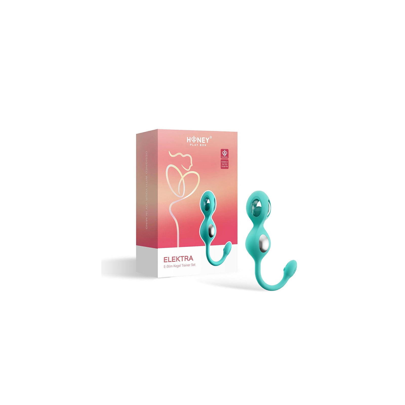 Set de Kegel Controlado por App Elektra de Honey Play