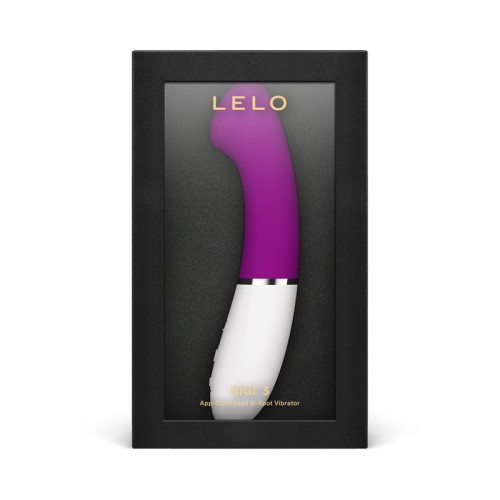 Vibrador G-Spot Controlado por App LELO GIGI 3 en Rosa Profundo