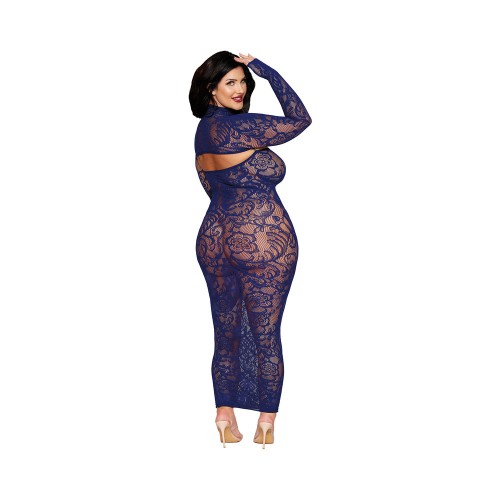 Dreamgirl Lace Bootystocking Gown - Eclipse Queen Size