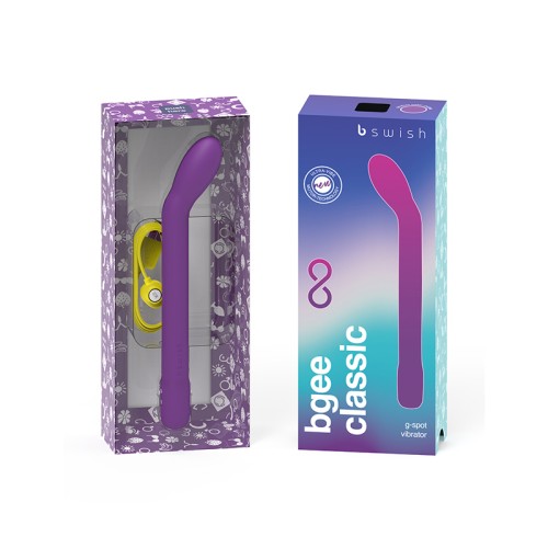 B Swish Bgee Infinite Classic Vibrator for G-Spot Stimulation