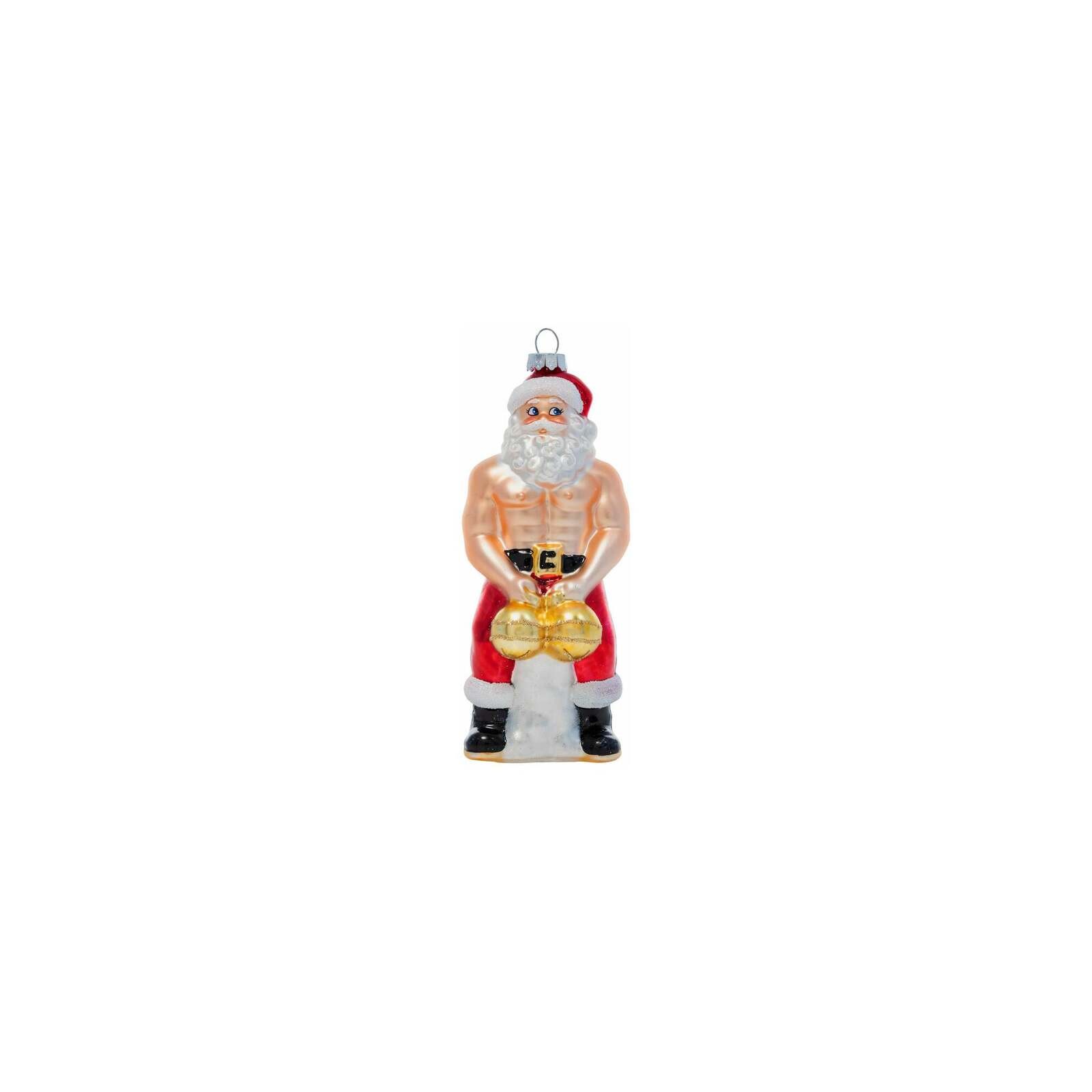 Cheeky Big Balls Claus Ornament