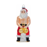 Cheeky Big Balls Claus Ornament