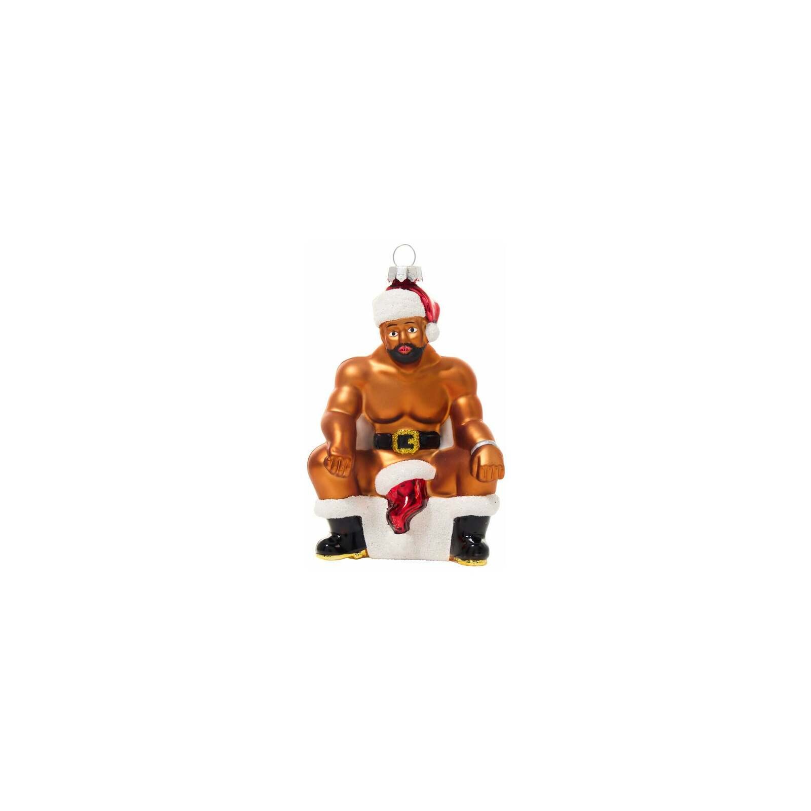 Cheeky Boss Hog Ornament - Fun Holiday Decoration