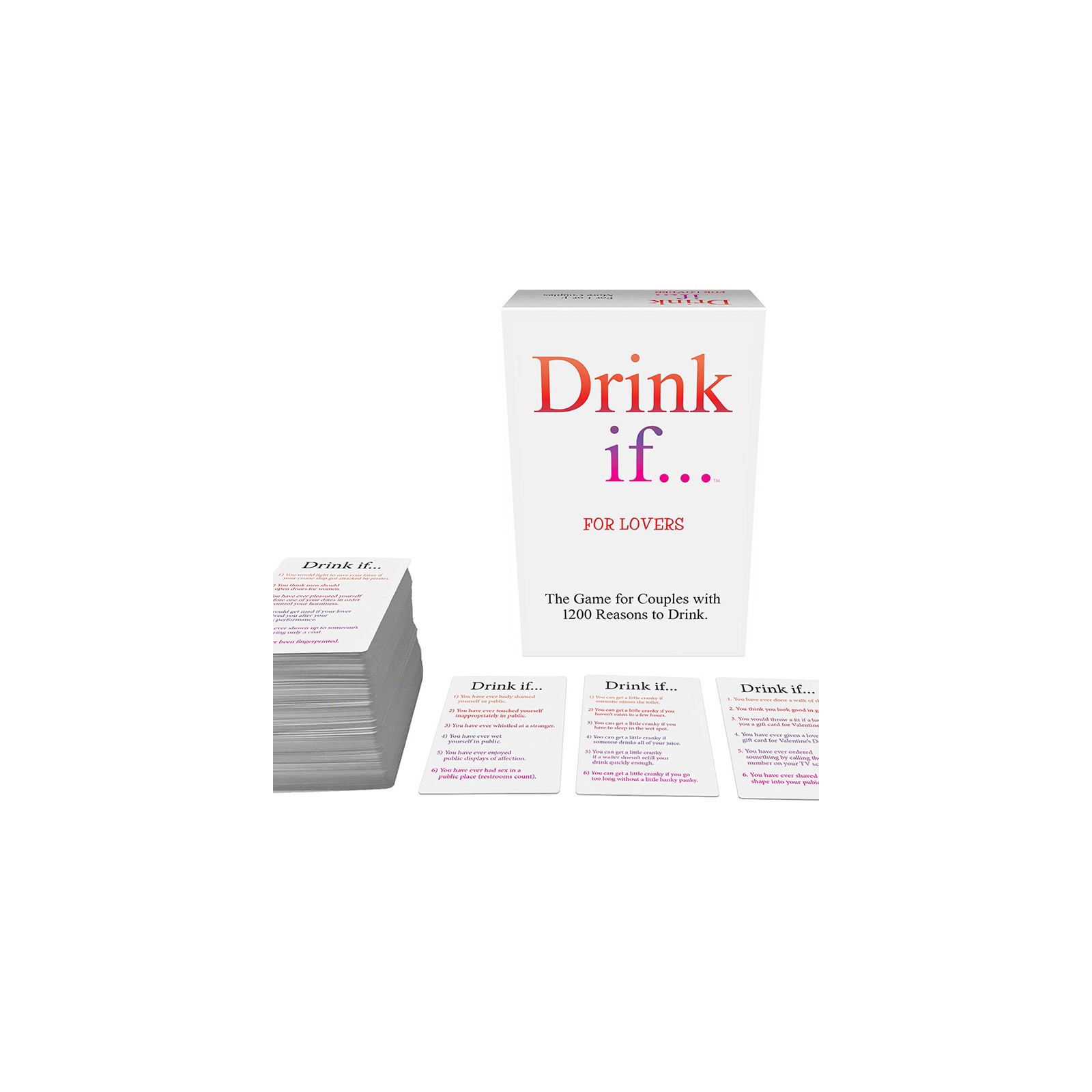 Drink If... Lovers Game - Fun Couple Activity