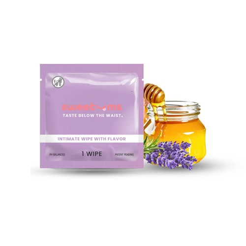 Sweetums Honey Lavender Individual Wipes