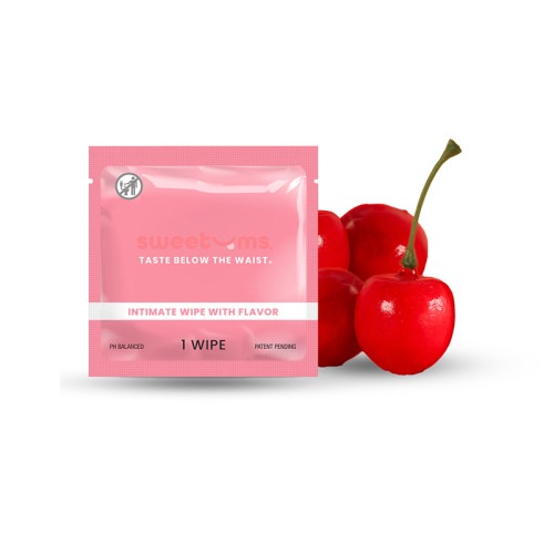 Sweetums Cherry Individual Wipes