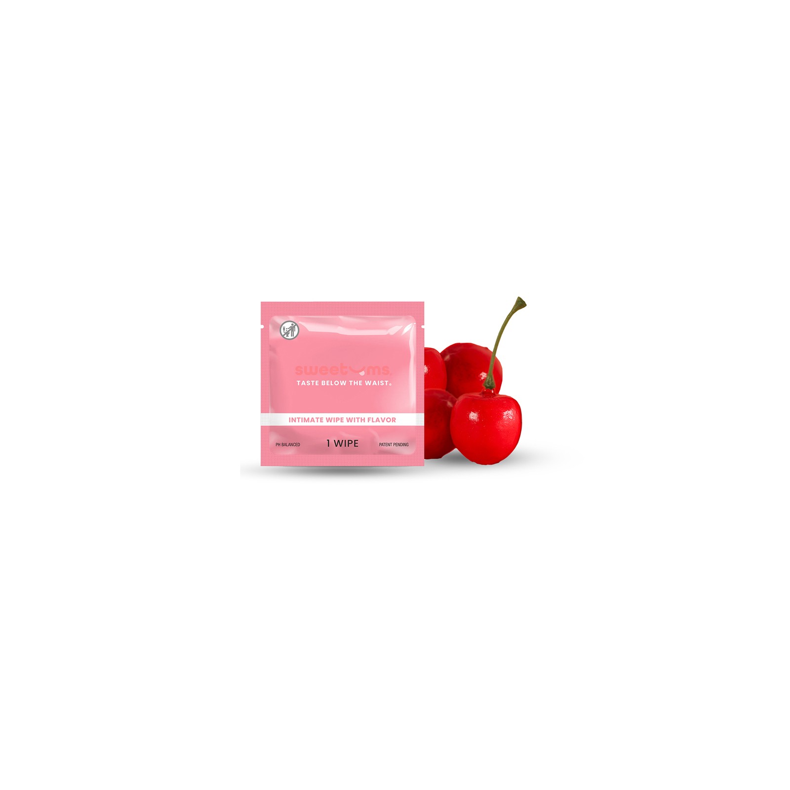 Sweetums Cherry Individual Wipes