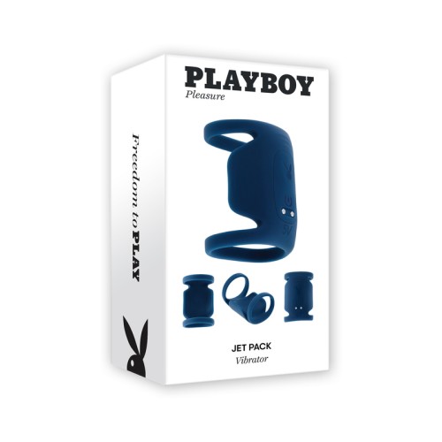 Playboy Jet Pack Double-Ring Penis Vibrator