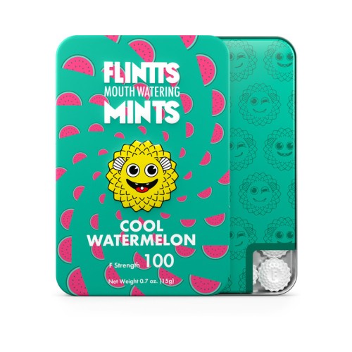 Flintts Mints Sandía Fría Fuerza 100