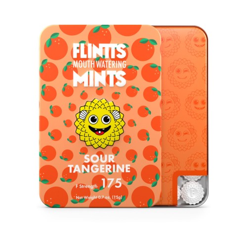 Flintts Mints Sour Tangerine Strength 175