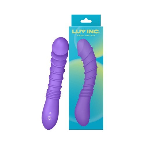 Luv Inc Rv21 Ribbed Vibrator for Intense Pleasure