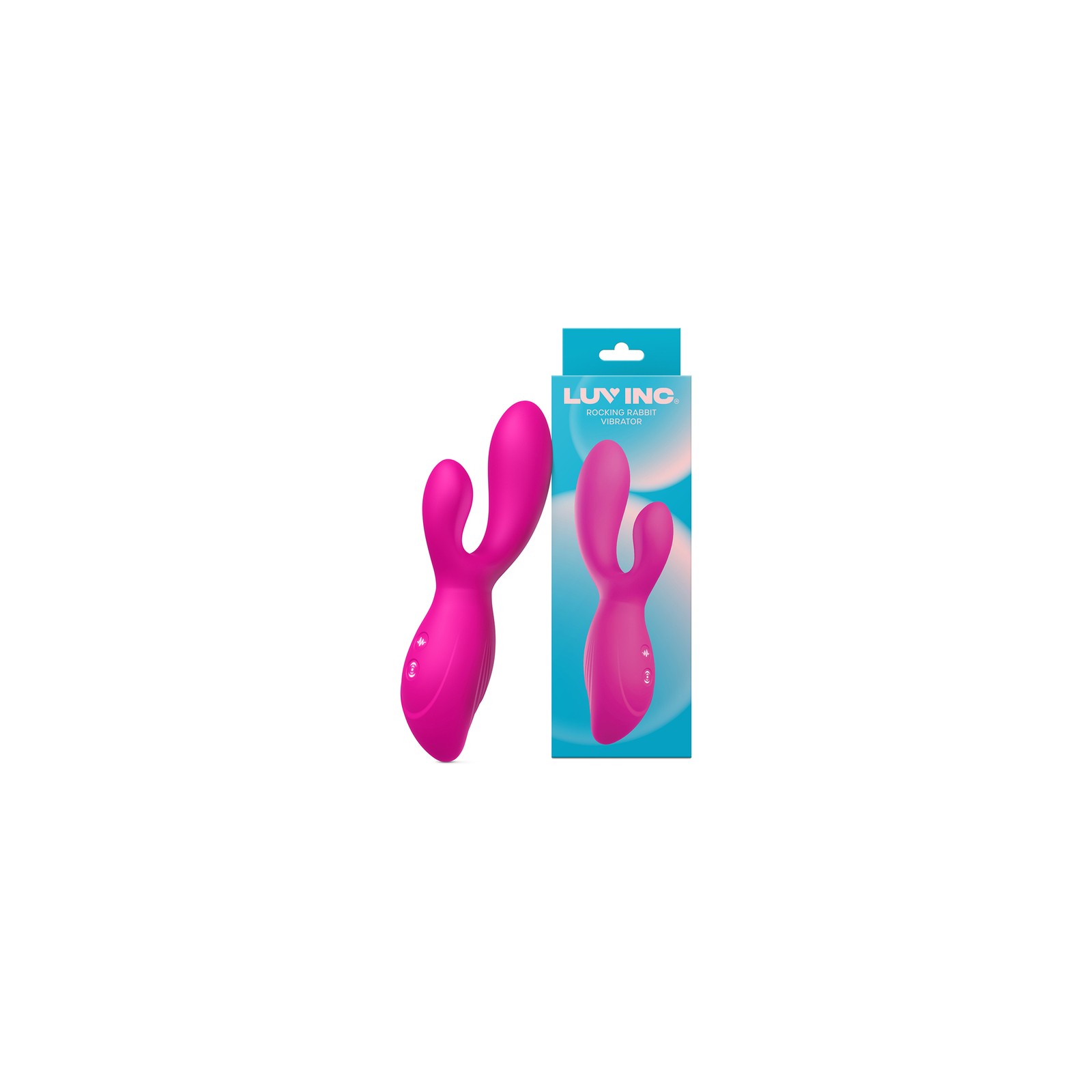 Luv Inc Rr94: Rocking Rabbit Vibrator Pink