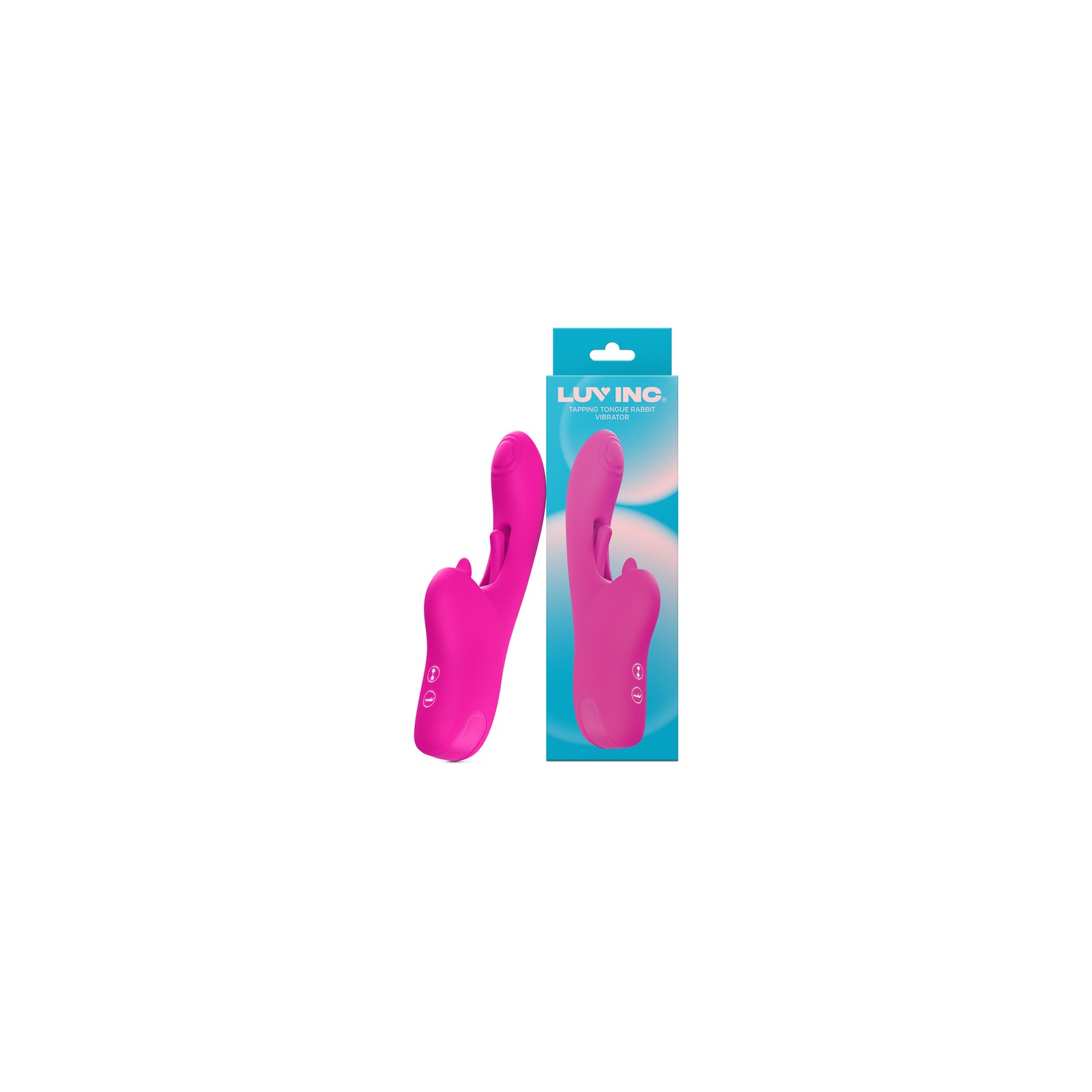 Luv Inc Tr46 Vibrador Conejo con Lengua Golpeteadora Rosa