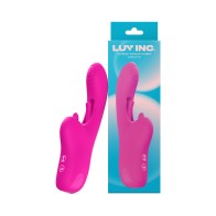 Luv Inc Tr46 Vibrador Conejo con Lengua Golpeteadora Rosa