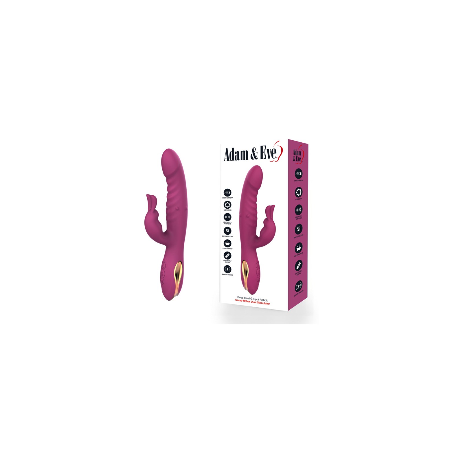 Conejito Rosado de G-Spot de Adam & Eve