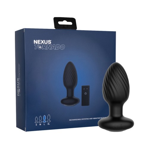 Nexus Tornado Plug Anal Grande Rotante y Vibrante