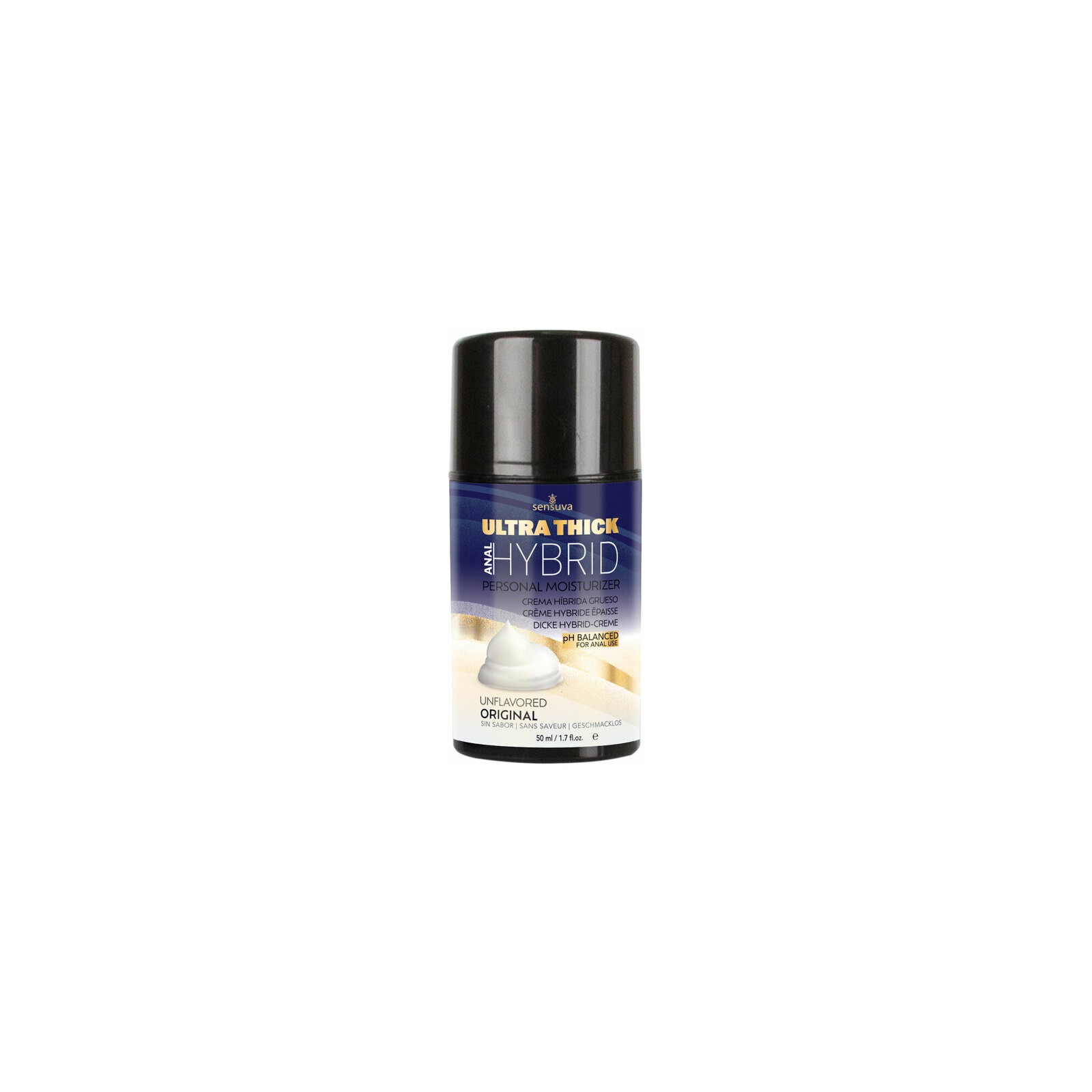 Sensuva Hidratante Híbrido Anal Ultra-Grueso 1.7 oz.