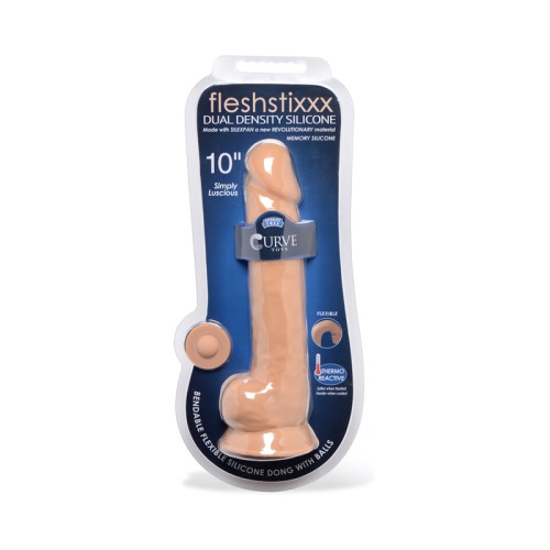 Dildo de Silicona FLESHSTIXXX 10 in.