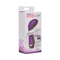 Gossip 10X Delight G-Spot Silicone Vibe Violet