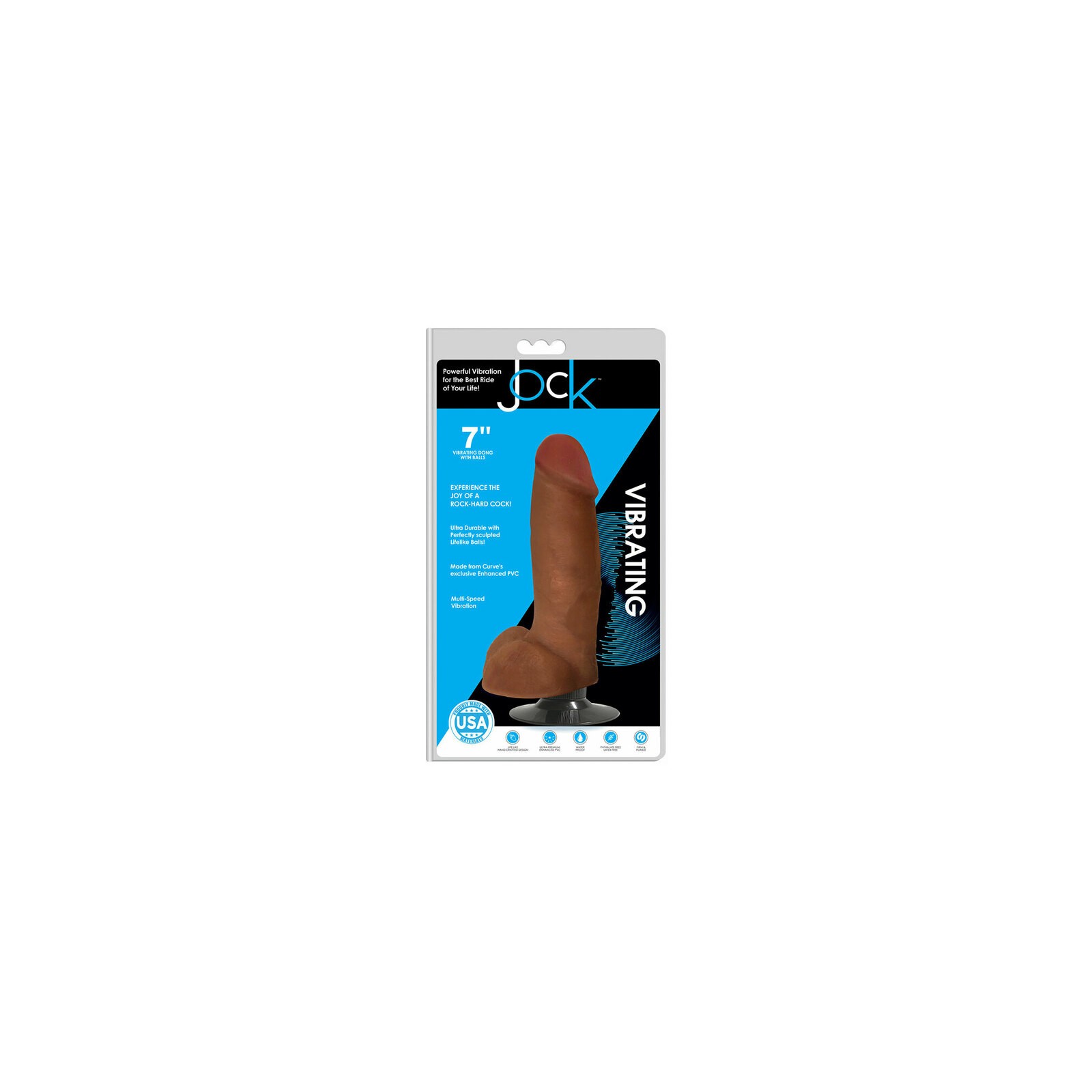 Dildo Vibrador JOCK con Bolas