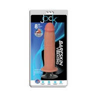 JOCK 8 in. Bareskin Vibrating Dildo for Pleasure