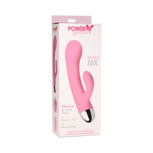 Vibrador Bubbly de Silicone Power Bunnies